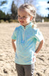 BARE Babes Quarter Zip Shirt - Princess Teal